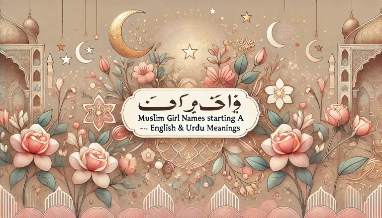 Muslim Girl Names Starting A